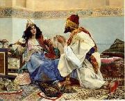 unknow artist Arab or Arabic people and life. Orientalism oil paintings 198 oil painting reproduction